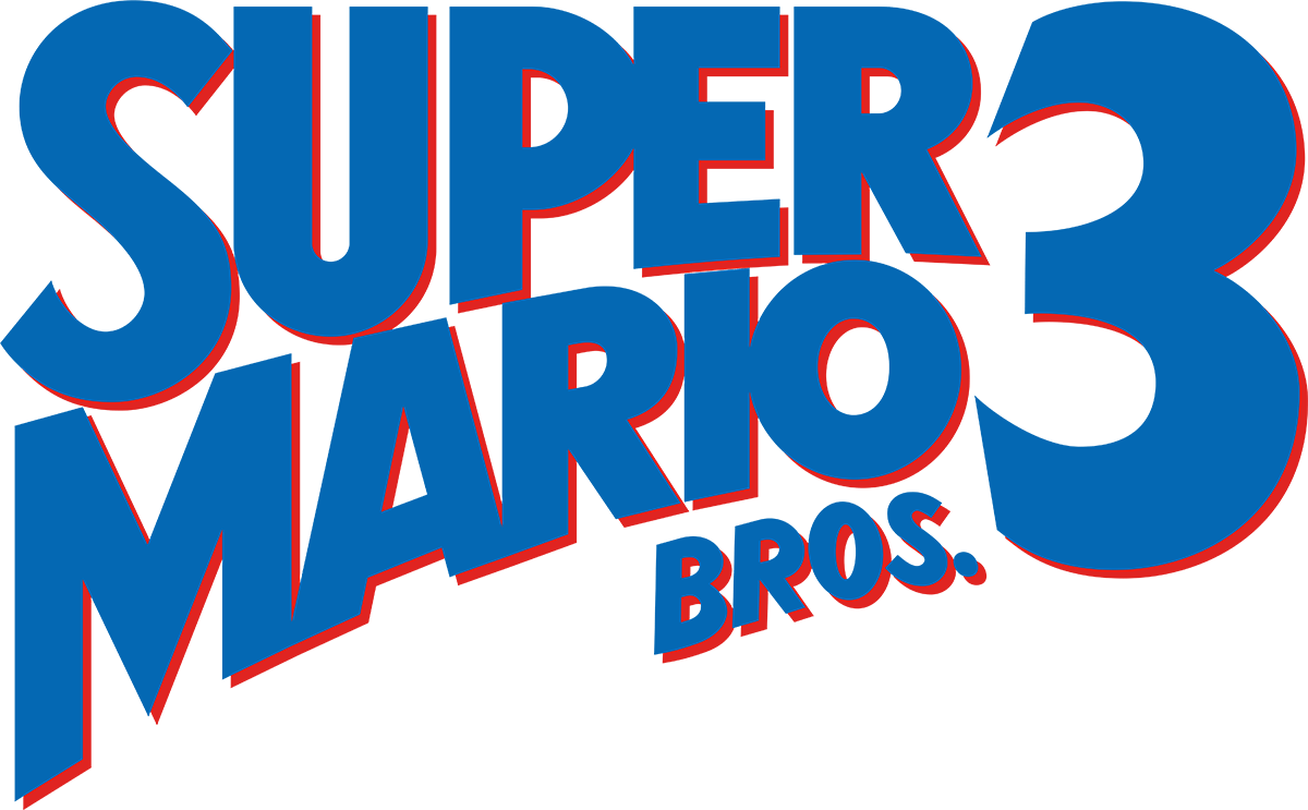 Super Mario Bros. 3 logo for Famicom